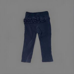 Old Navy Black Ruffle Bottom Stretch Leggings 18-24 Month